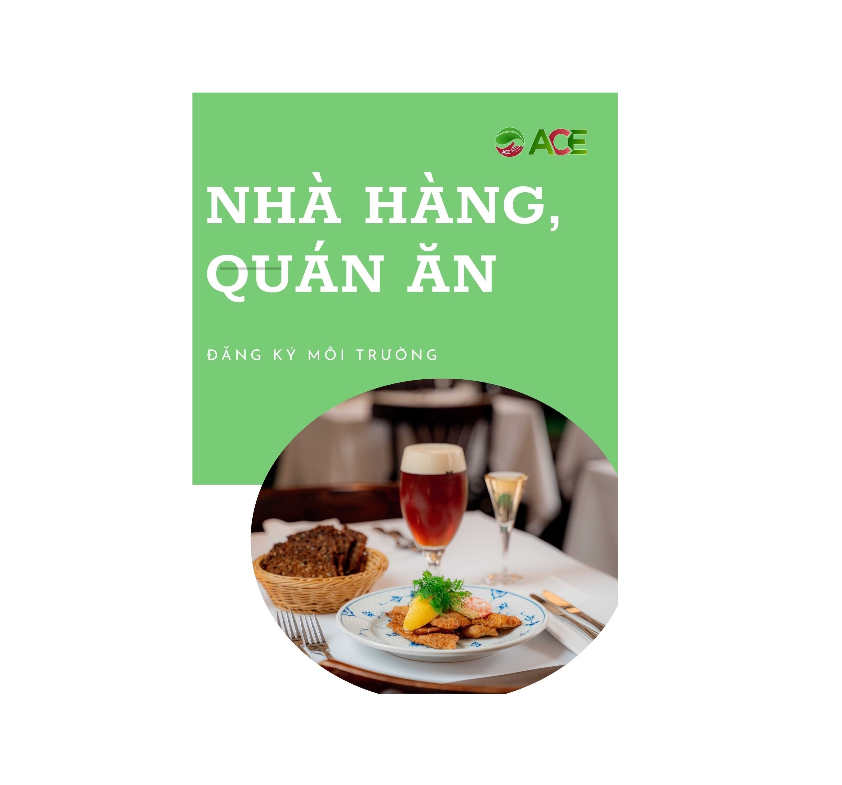 Đăng kí môi trường đối với Nhà hàng, quán ăn